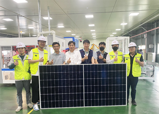 EPC turnkey project of 180 MW module line