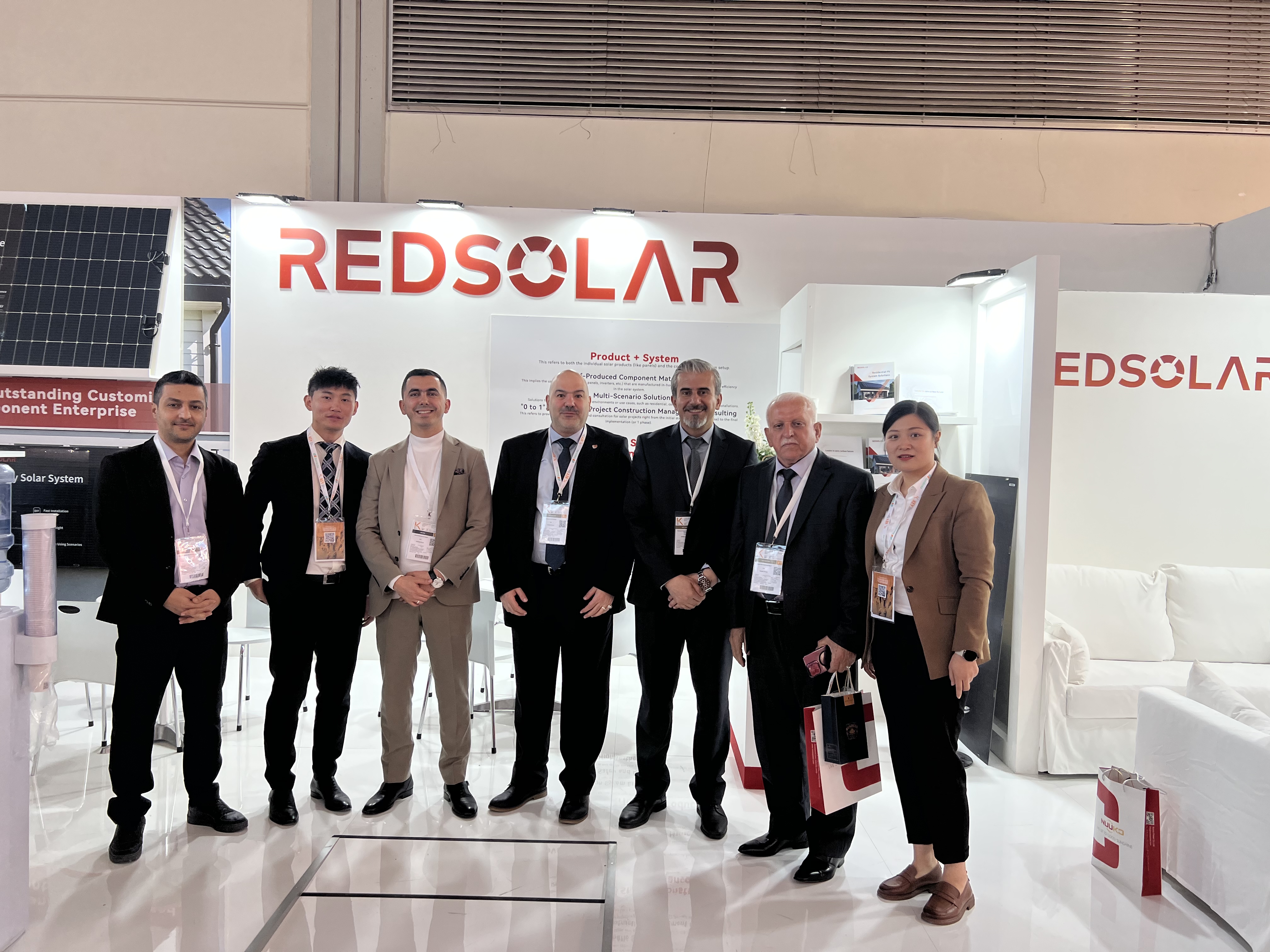 RedSolar has displayed innovative solar cells and modules at the K.EY 2024 in ltaly